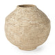 Mercana Ritu Large Beige Paper Mache Pot Vase