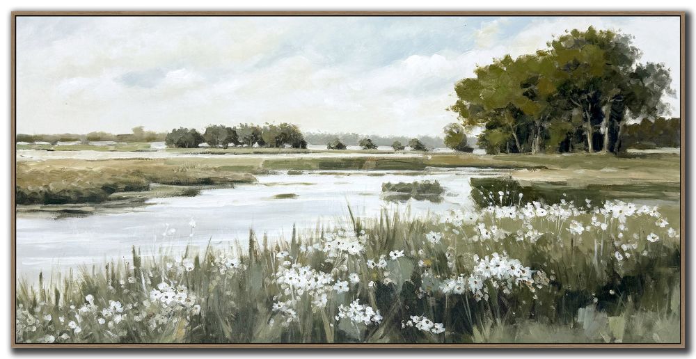 Meadow Reflection 30x60