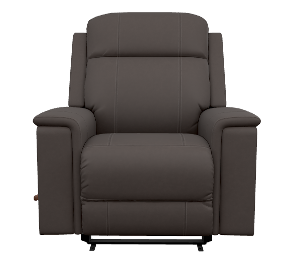 LAZBOY Ace Leather Recliner / Slate