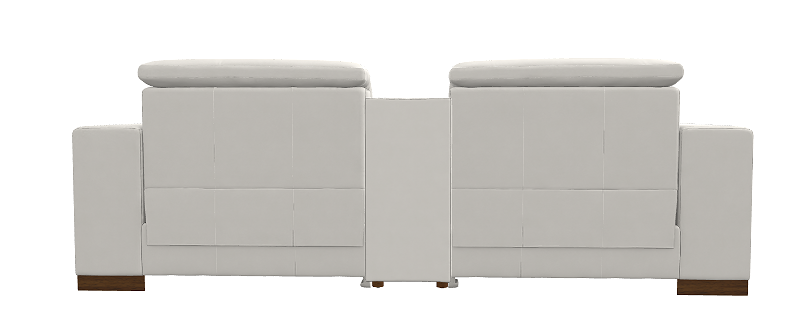 LAZBOY Armitage Leather 3-Piece Sectional / Ivory