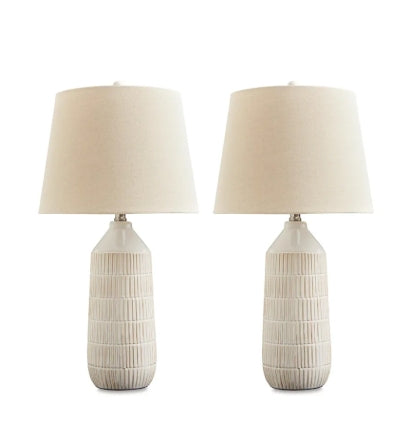Ashley Willport Ceramic Table Lamp -Set of 2