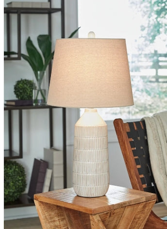 Ashley Willport Ceramic Table Lamp -Set of 2