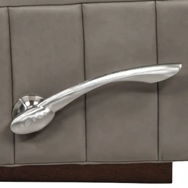 LAZBOY Greyson Rocking Recliner / Blue Gray