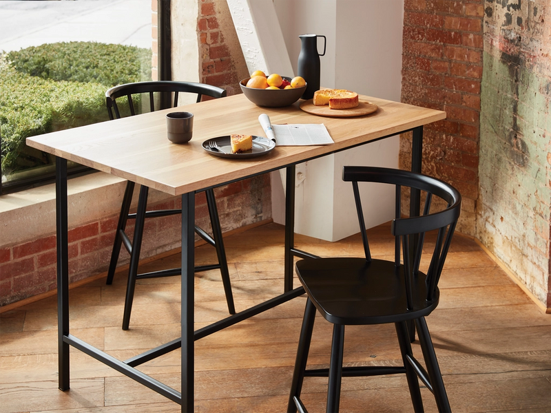 EQ3 Lyla Arm Counter Stool