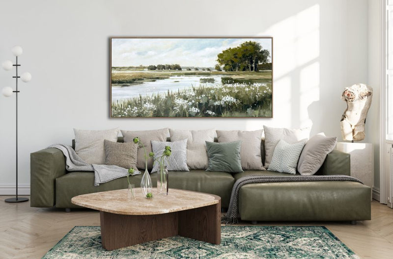 Meadow Reflection 30X60