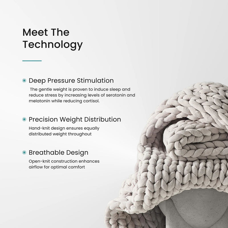 Hush Knit Weighted Blanket