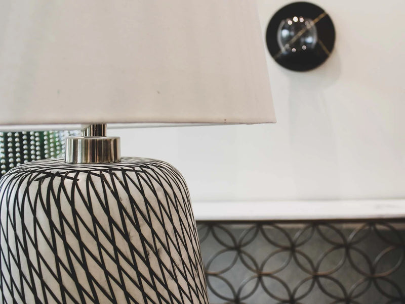 LH Imports SKYE SWIRL LAMP