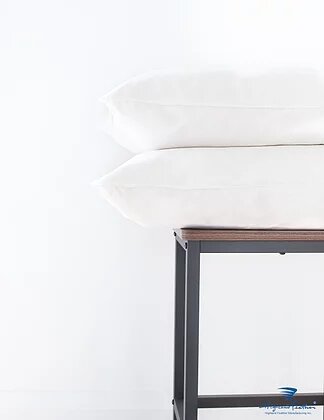 Highland Feather White Waterfowl Feather Pillow