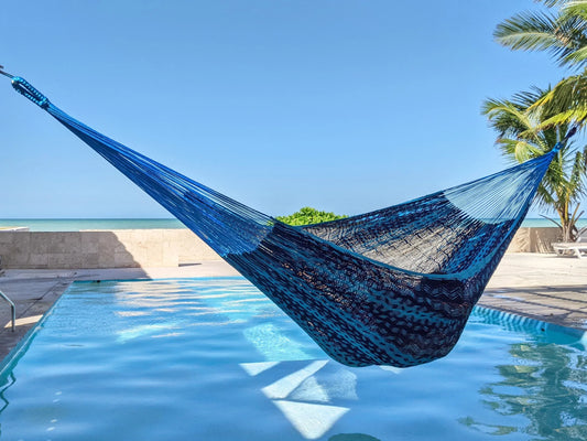 Ballam Furniture Thick Lounger Hammock - Blue