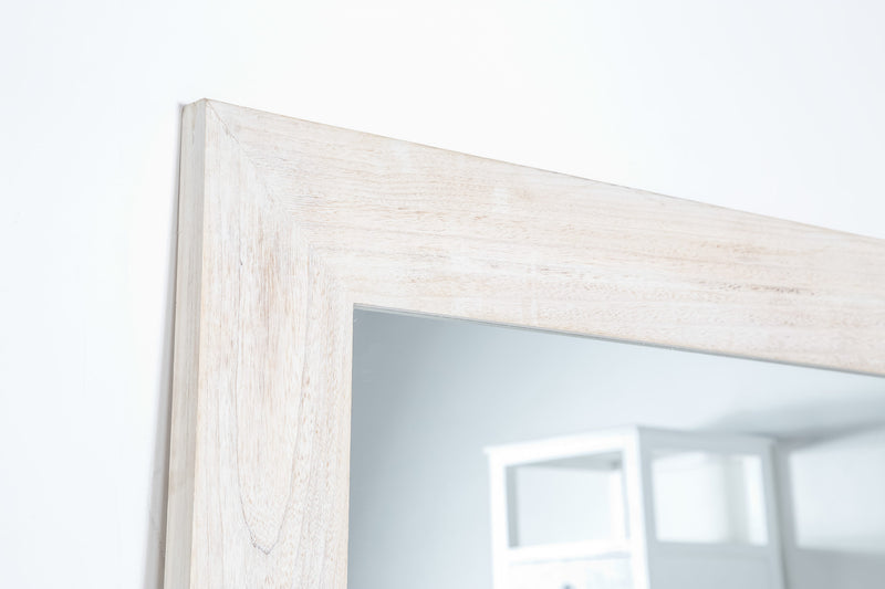 Style in Form Bohemian Floor Bristol Mirror – Light Oak