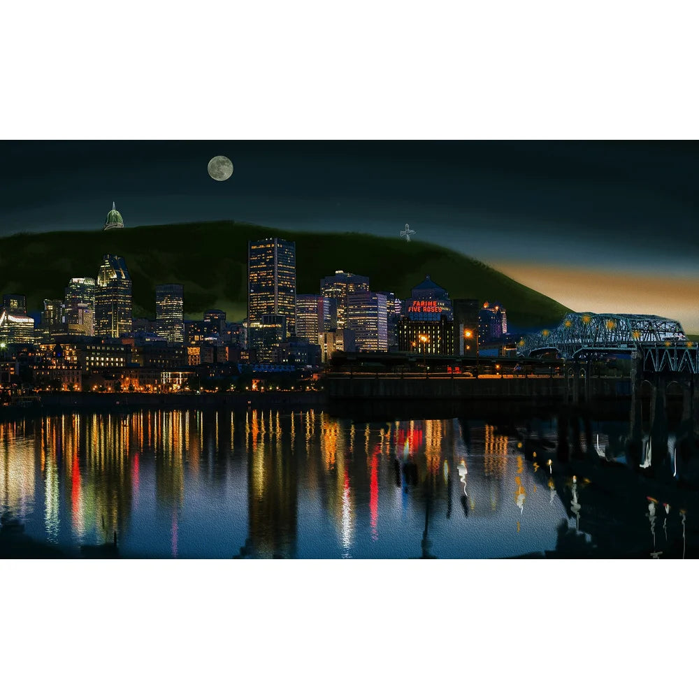 Canvas Candy Our Hometown Wall Art