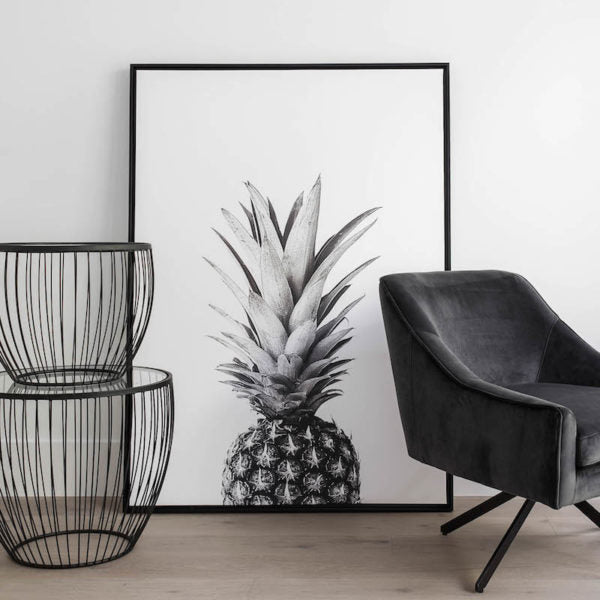 Style in Form Canvas Wall Decor – Pineapple