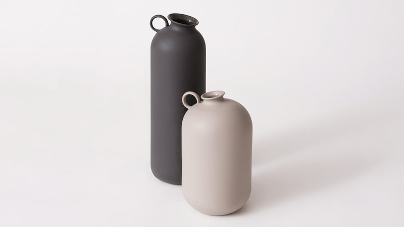 EQ3 GROWLER VASE LIGHT GREY