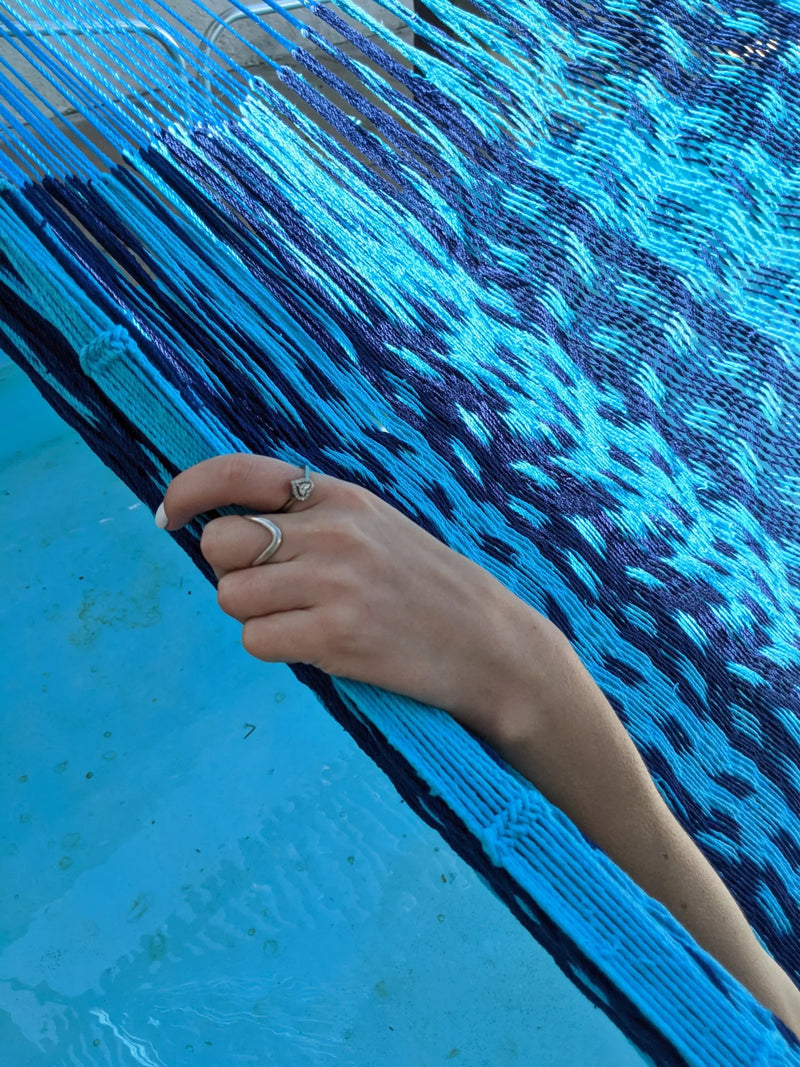 Ballam Furniture Thick Lounger Hammock - Blue