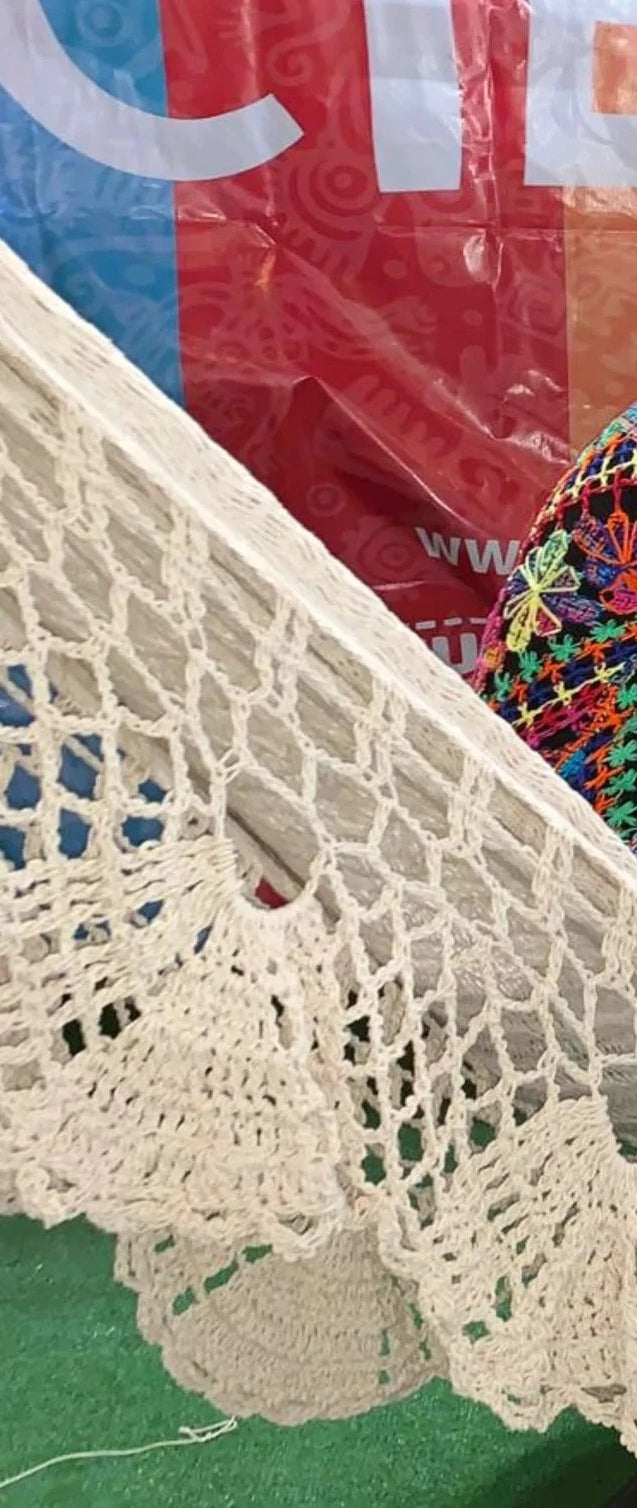 Ballam Furniture  Maya thick lounger hammock -  Natural Cotton