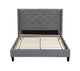 Husky  Megan Grey Platform Bed