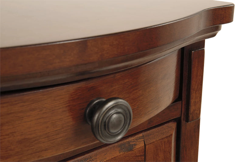 Ashley Furniture - Laflorn Chairside End Table with USB Ports & Outlets