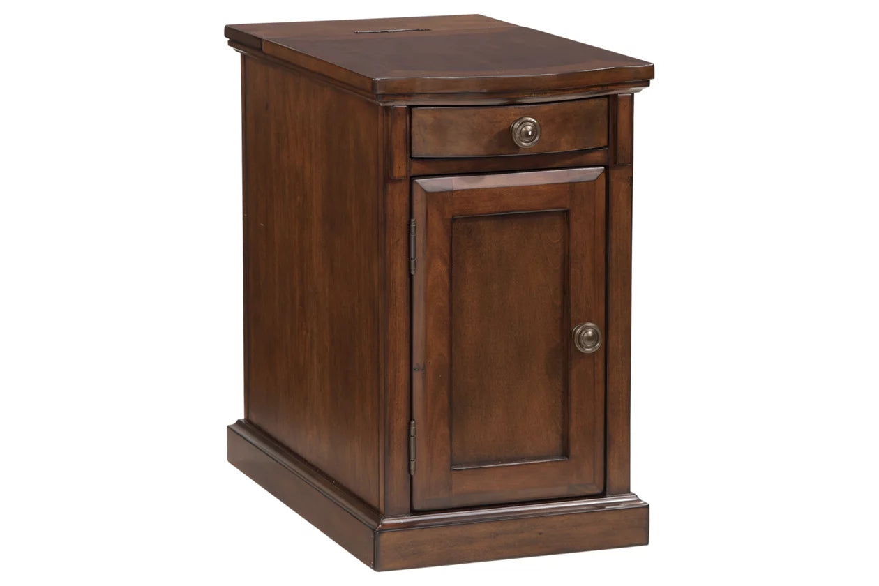 Ashley Furniture - Laflorn Chairside End Table with USB Ports & Outlets