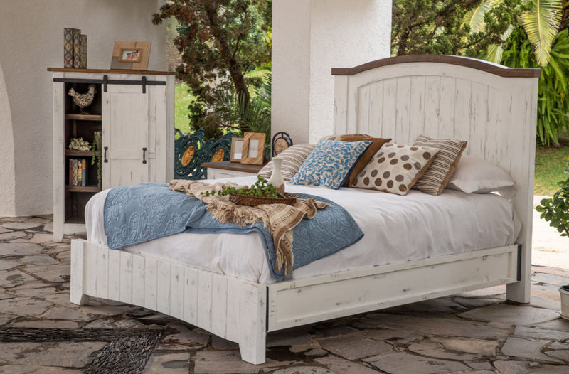 IFD Pueblo White Bed (Queen )