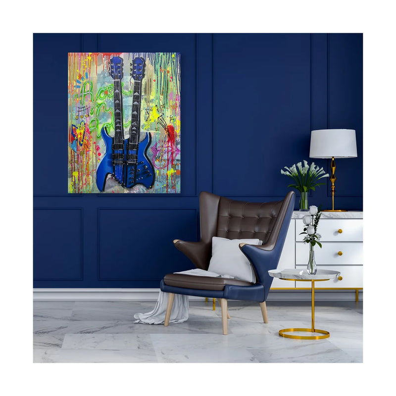 Canvas Candy Electric Funk  Wall Art