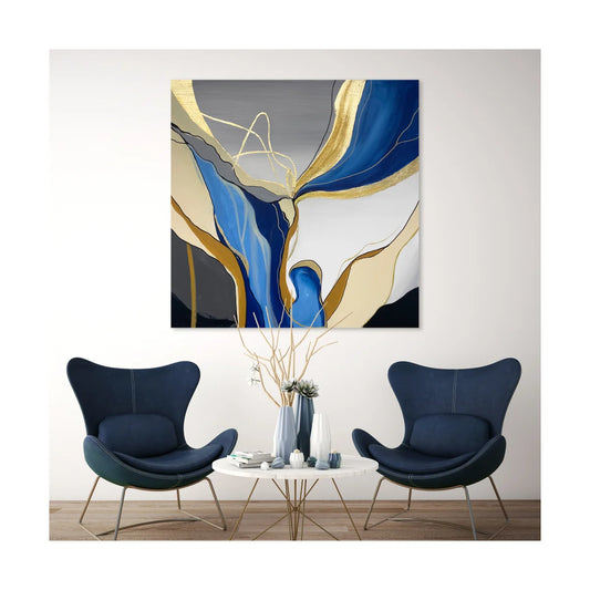 Canvas Candy Blue Beauty Wall Art