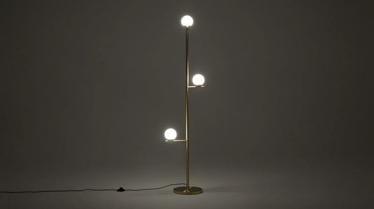 EQ3 STEM FLOOR LAMP BLACK