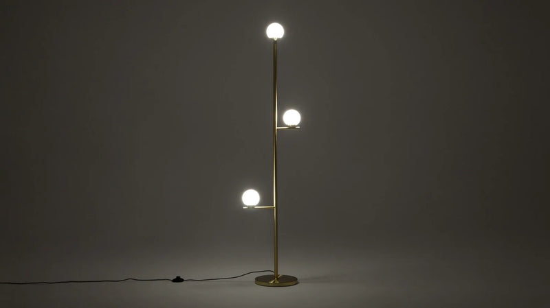EQ3 STEM FLOOR LAMP BLACK