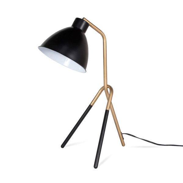 Style in Form Heron Table Lamp – Gold/Black